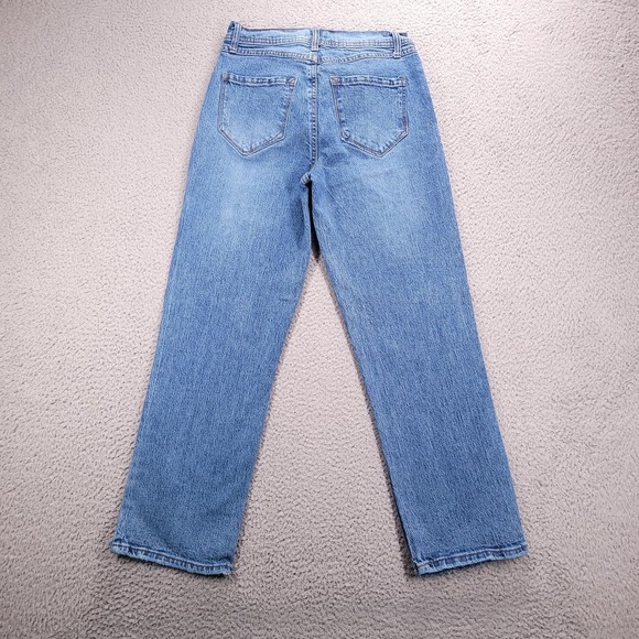 KENSIE Jeans Size 4/27 MILA High Rise Straight Retro Luxe Stretch Denim - Picture 2 of 13